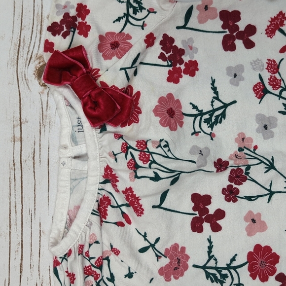 Just One You Carter's Floral Romper - Picture 3 of 8